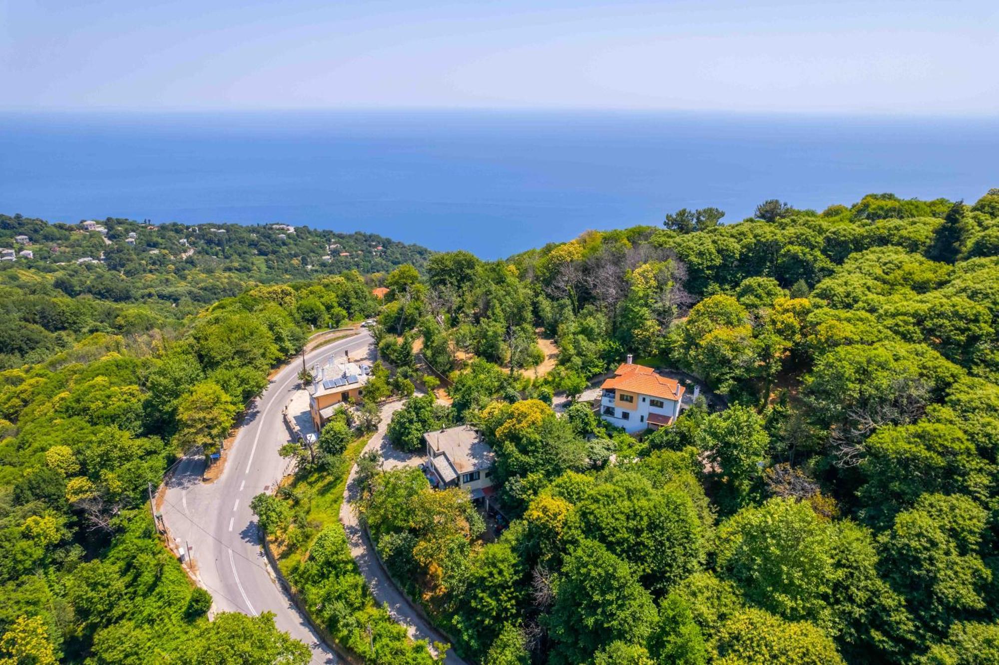 Guesthouse Papachristou ツァガラダ エクステリア 写真
