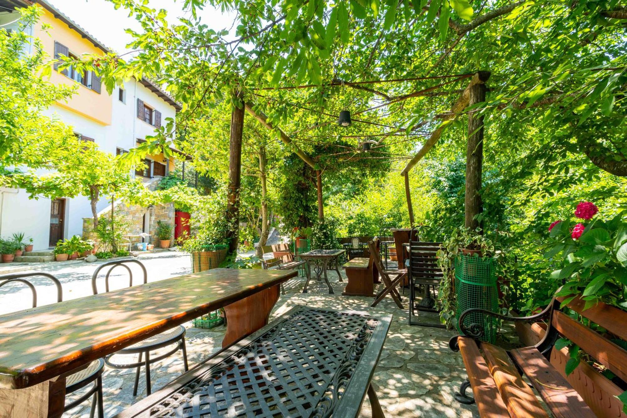 Guesthouse Papachristou ツァガラダ エクステリア 写真