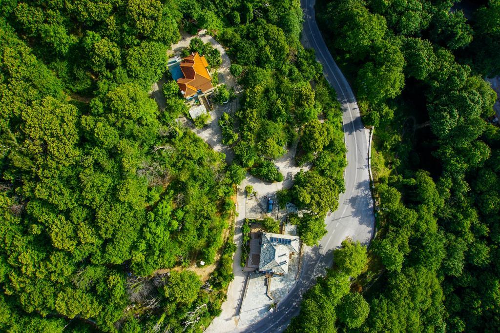 Guesthouse Papachristou ツァガラダ エクステリア 写真